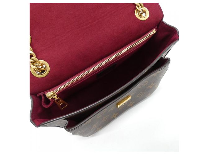 Borsa a Spalla Louis Vuitton Monogram Passy M45592 Marrone - vista 6