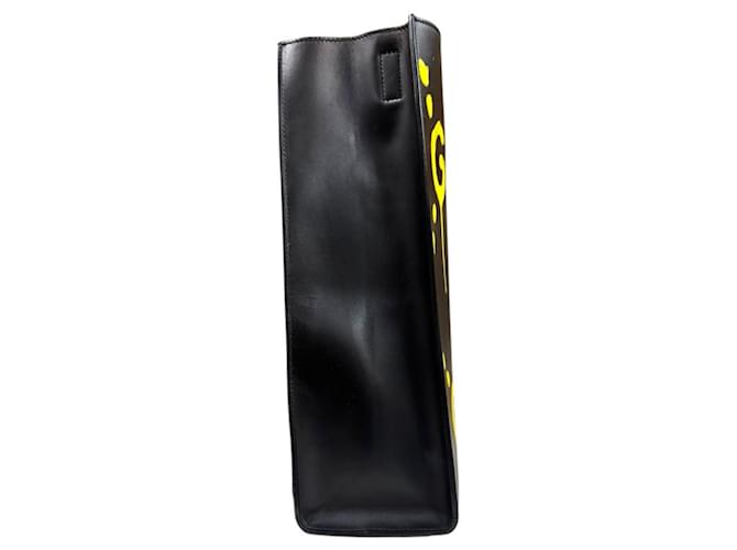 Borsa a Spalla Gucci Ghost Nero Giallo - vista 5