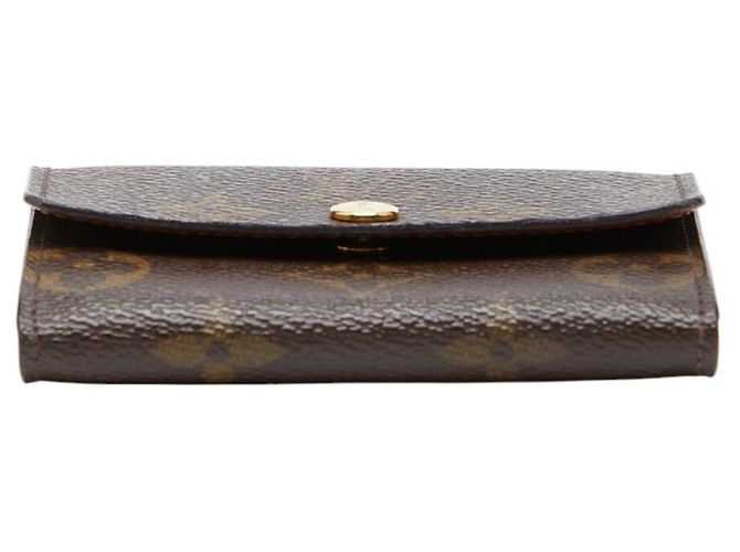 Louis Vuitton Monogram Portemonnaie Plat - Monedero Castaño - vista 3