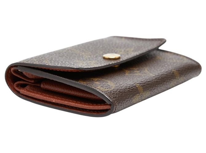 Louis Vuitton Monogram Portemonnaie Plat - Monedero Castaño - vista 4