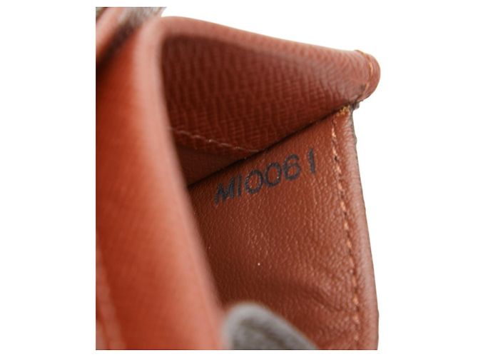 Louis Vuitton Monogram Portemonnaie Plat - Monedero Castaño - vista 8