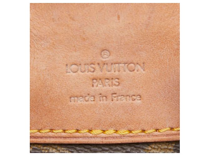 Zaino Louis Vuitton Monogram Montsouris MM Marrone - vista 11