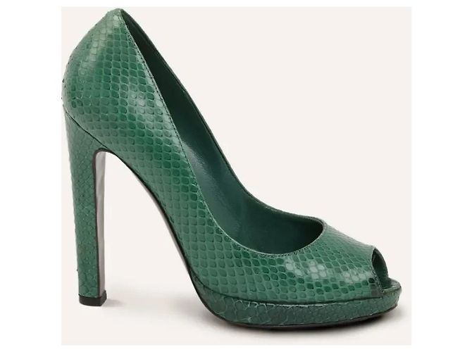 Sergio Rossi Sandalias Verde oscuro - vista 2