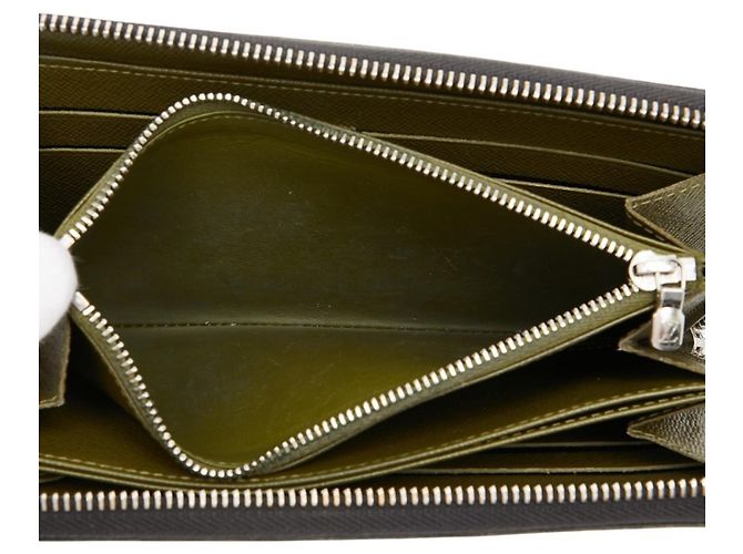 Louis Vuitton Monogram Long Wallet Schwarz Rot - Ansicht 10