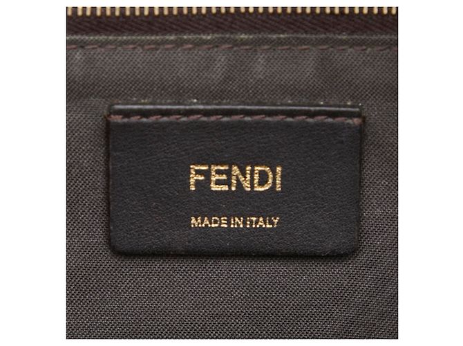 Borsa a tracolla Fendi x Fila Zucca Marrone Multicolore - vista 10