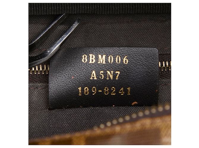 Borsa a tracolla Fendi x Fila Zucca Marrone Multicolore - vista 11
