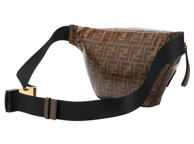 Borsa a tracolla Fendi x Fila Zucca Marrone Multicolore - vista 2