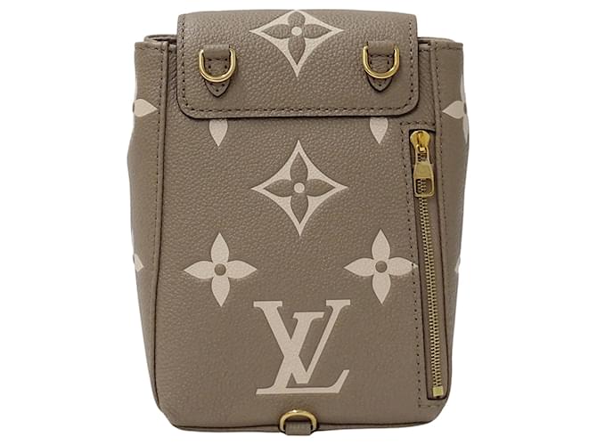 Borsa Louis Vuitton Bicolor Monogram Empreinte Multicolore Beige - vista 2