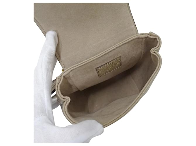 Borsa Louis Vuitton Bicolor Monogram Empreinte Multicolore Beige - vista 6