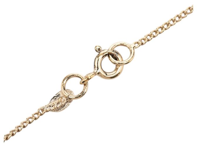 Collana con pendente Chanel Coco Mark Heart Multicolore D'oro - vista 4