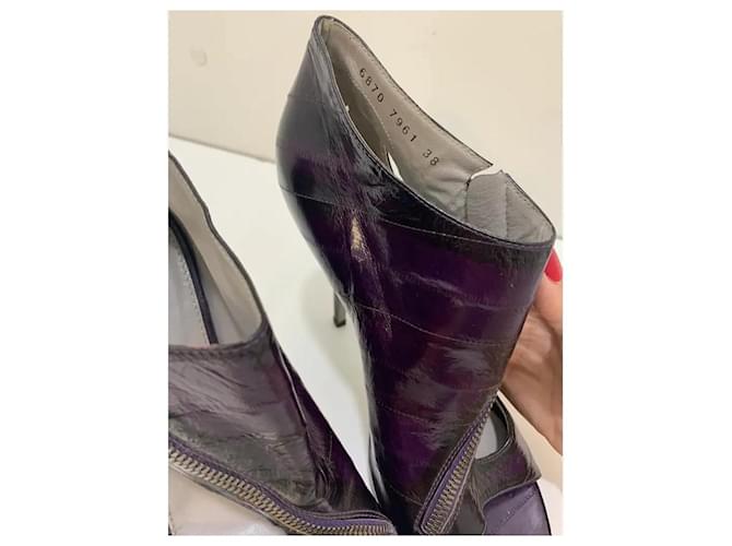 Sergio Rossi Sandali Viola scuro - vista 4