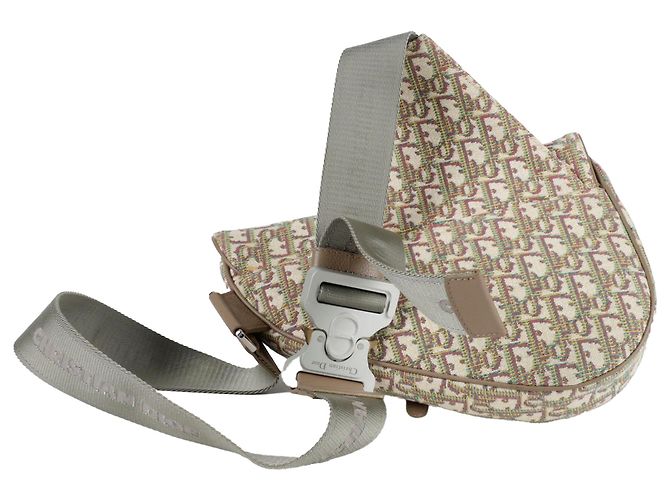 Dior Borsa a tracolla Saddle Shoulder Multicolore - vista 3