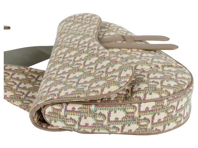 Dior Borsa a tracolla Saddle Shoulder Multicolore - vista 6