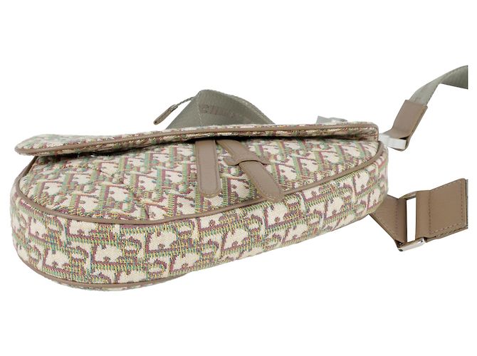Dior Borsa a tracolla Saddle Shoulder Multicolore - vista 7