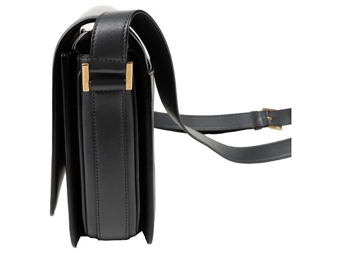 Saint Laurent Le Saddle Shoulder Crossbody Bag Gris - vue 3