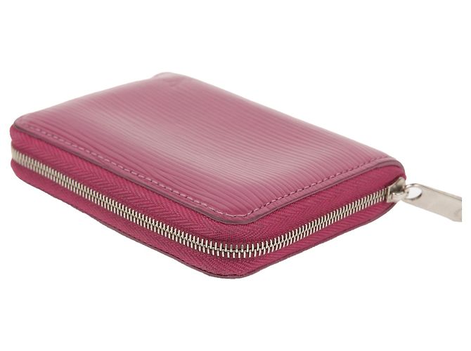 Louis Vuitton Portafoglio Portamonete Zippy Rosso - vista 10