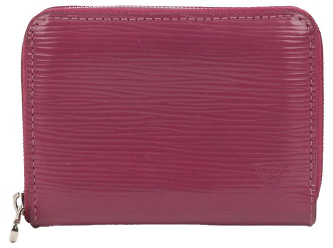 Louis Vuitton Portafoglio Portamonete Zippy Rosso - vista 2