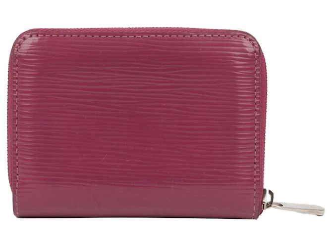Louis Vuitton Portafoglio Portamonete Zippy Rosso - vista 3