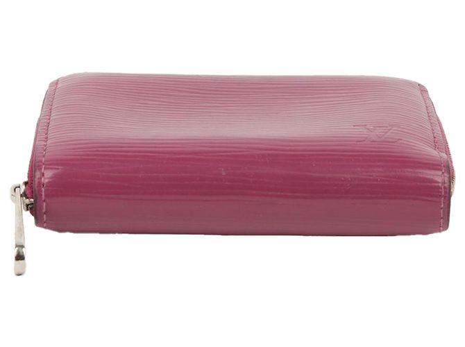 Louis Vuitton Portafoglio Portamonete Zippy Rosso - vista 6