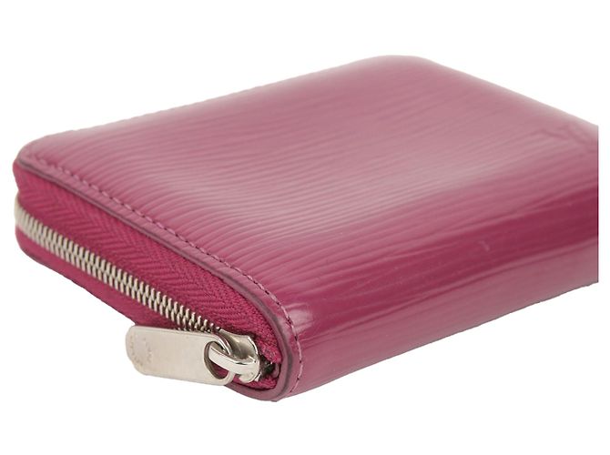 Louis Vuitton Portafoglio Portamonete Zippy Rosso - vista 7