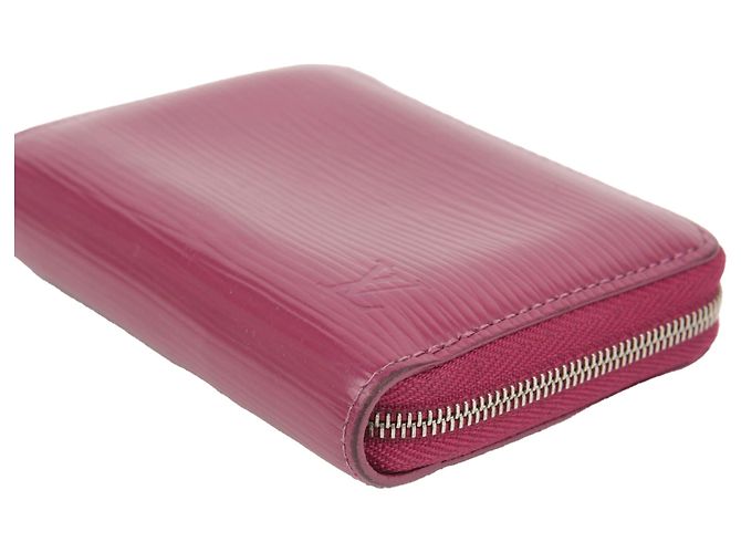 Louis Vuitton Portafoglio Portamonete Zippy Rosso - vista 8