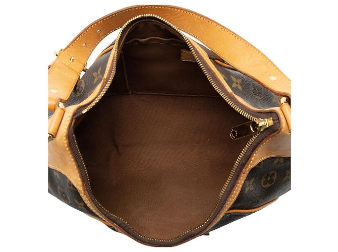 Borsa a Spalla Louis Vuitton Monogram Canvas Thames GM Marrone - vista 7