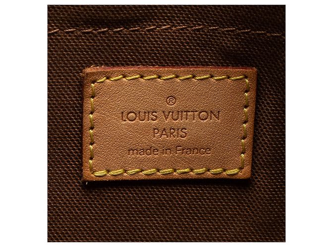 Borsa a Spalla Louis Vuitton Monogram Canvas Thames GM Marrone - vista 8