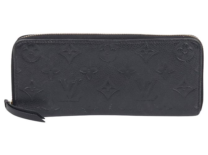 Louis Vuitton Cartera larga Empreinte Clemence Negro - vista 2