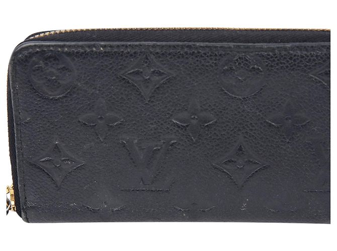 Louis Vuitton Cartera larga Empreinte Clemence Negro - vista 3