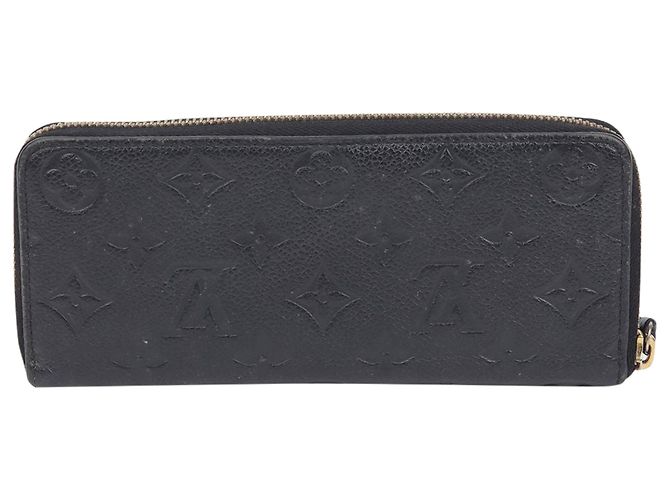 Louis Vuitton Cartera larga Empreinte Clemence Negro - vista 4