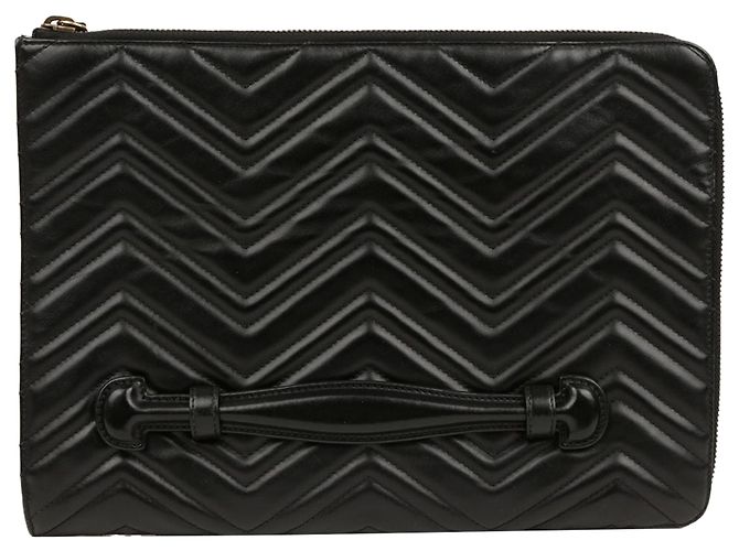 Gucci Gg Marmont Clutch Bag Schwarz - Ansicht 2