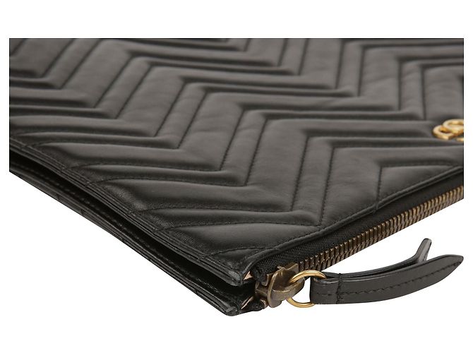 Gucci Gg Marmont Clutch Bag Schwarz - Ansicht 8