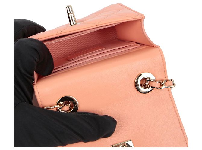Trendy CC Chanel Bolso bandolera mini Cc de tendencia Rosa - vista 10