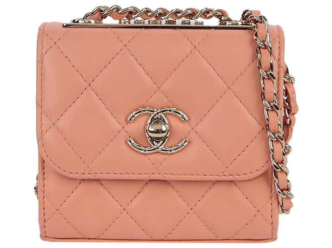 Trendy CC Chanel Bolso bandolera mini Cc de tendencia Rosa - vista 2