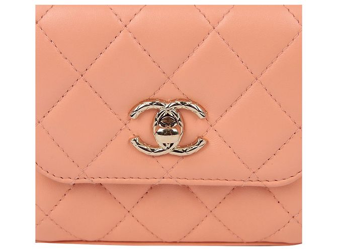 Trendy CC Chanel Bolso bandolera mini Cc de tendencia Rosa - vista 3