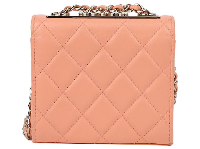 Trendy CC Chanel Bolso bandolera mini Cc de tendencia Rosa - vista 4
