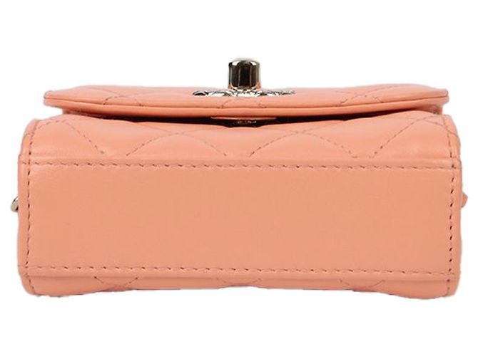 Trendy CC Chanel Bolso bandolera mini Cc de tendencia Rosa - vista 6