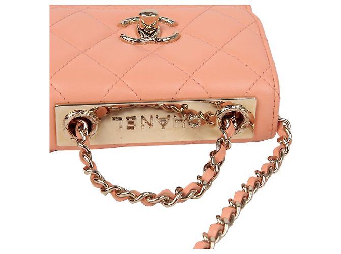 Trendy CC Chanel Bolso bandolera mini Cc de tendencia Rosa - vista 7