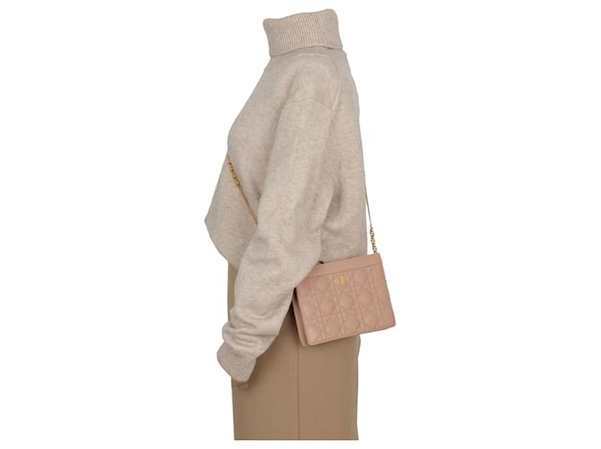 Dior Borsa a tracolla Caro Chain Rosa - vista 10