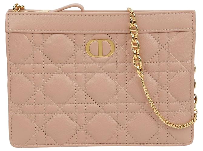Dior Borsa a tracolla Caro Chain Rosa - vista 2