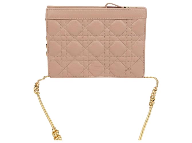 Dior Borsa a tracolla Caro Chain Rosa - vista 3