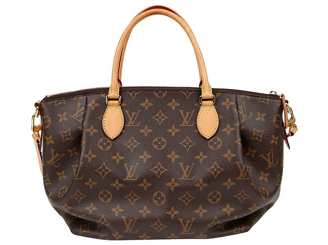 Louis Vuitton Borsa a tracolla Turenne Mm Tote Marrone - vista 3