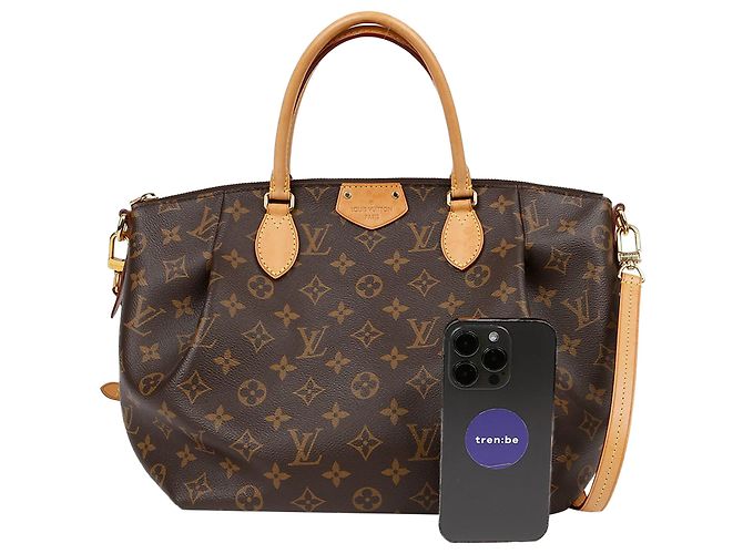 Louis Vuitton Borsa a tracolla Turenne Mm Tote Marrone - vista 9