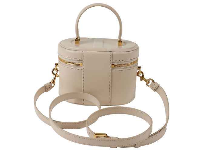 Dior Cd Signature Vanity Small Tote Shoulder Bag Brown - view 4