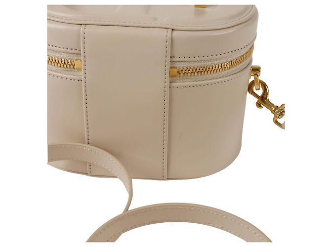 Dior Cd Signature Vanity Small Tote Shoulder Bag Brown - view 5