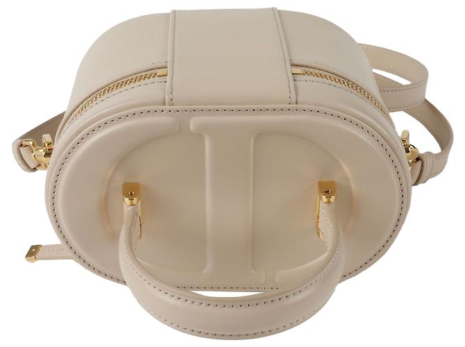 Dior Cd Signature Vanity Small Tote Shoulder Bag Brown - view 7