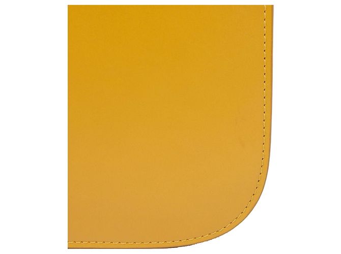 Céline Borsa a Spalla Classic Box Medium Giallo - vista 6