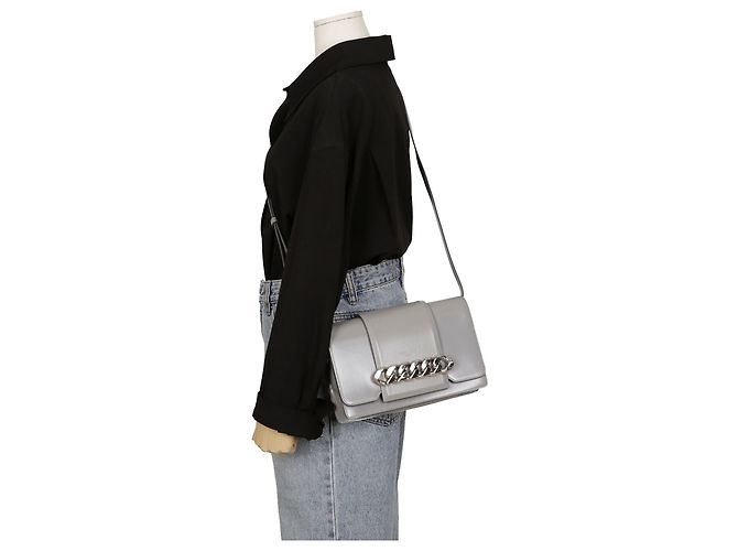 Givenchy Infinity Shoulder And Crossbody Bag Grey - view 9