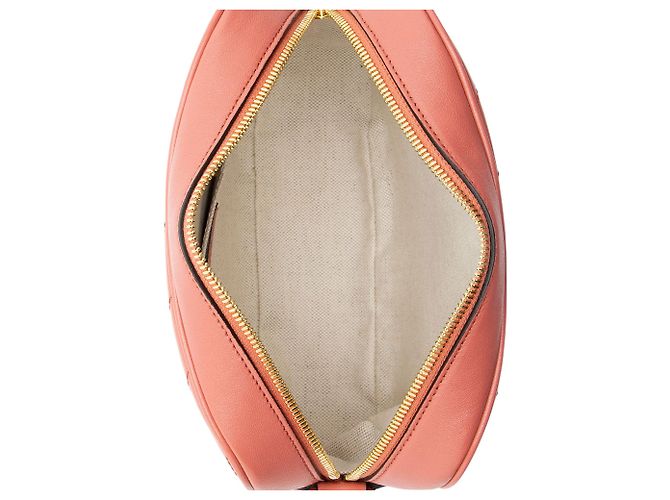 Piccola borsa a tracolla Blondie in pelle di vitello Gucci Rosa - vista 7