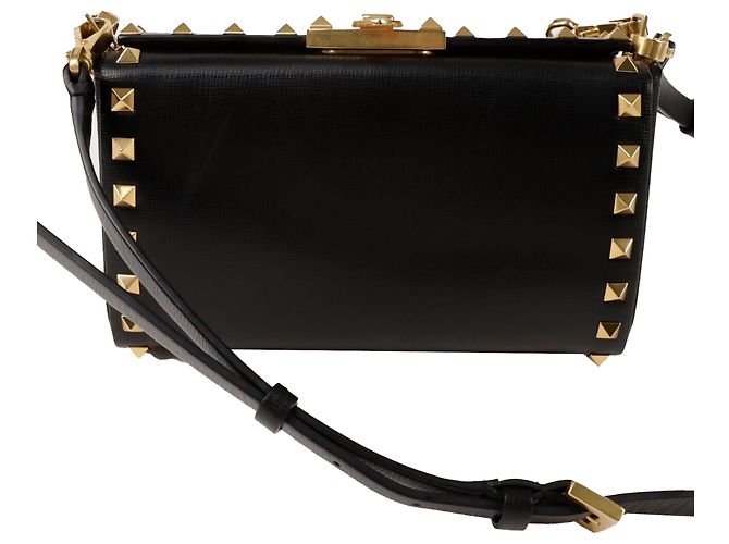 Valentino Garavani Bolsa de ombro Alcove Rockstud Preto - vista 4